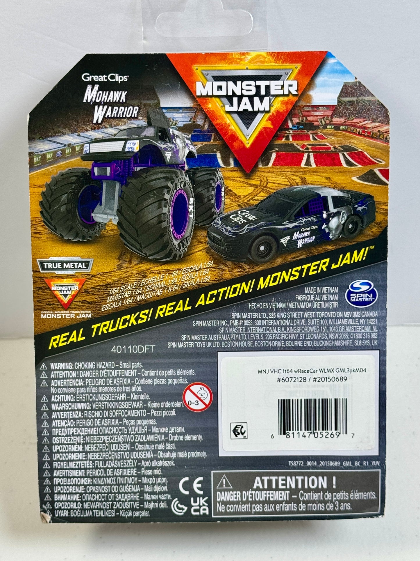 S4 Mohawk Warrior & Race Car Duo Pack