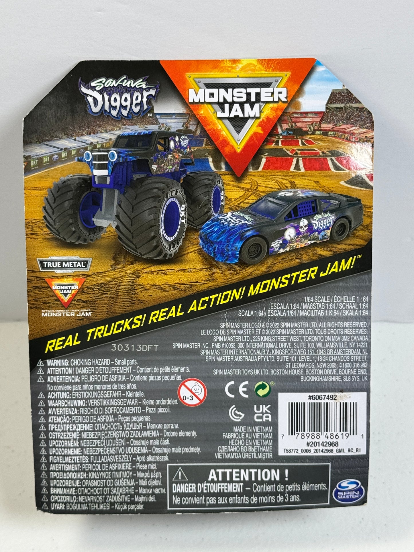S2 Son-uva Digger Race Car Duo Pack