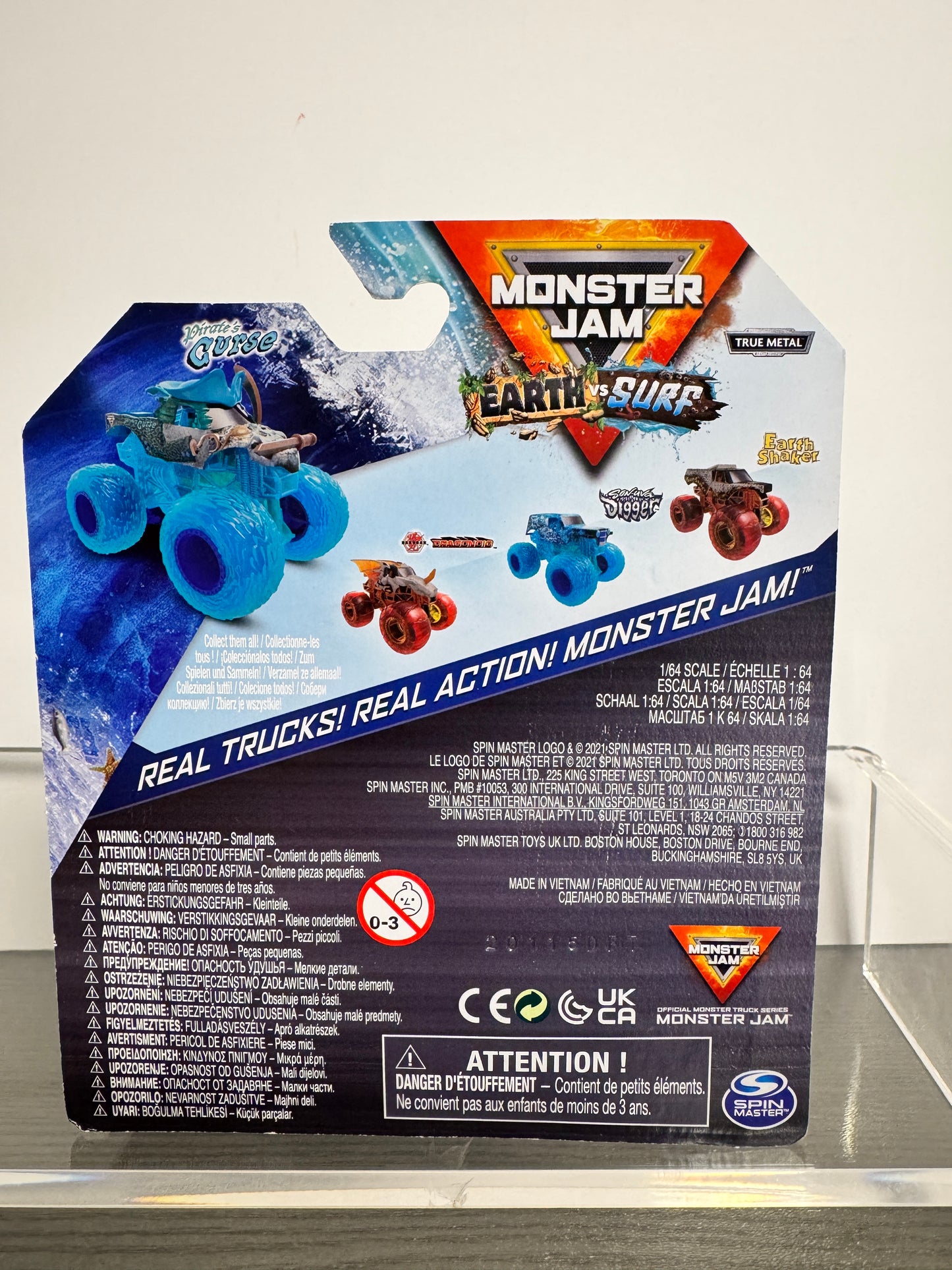 Monster Jam Pirates Curse Surf