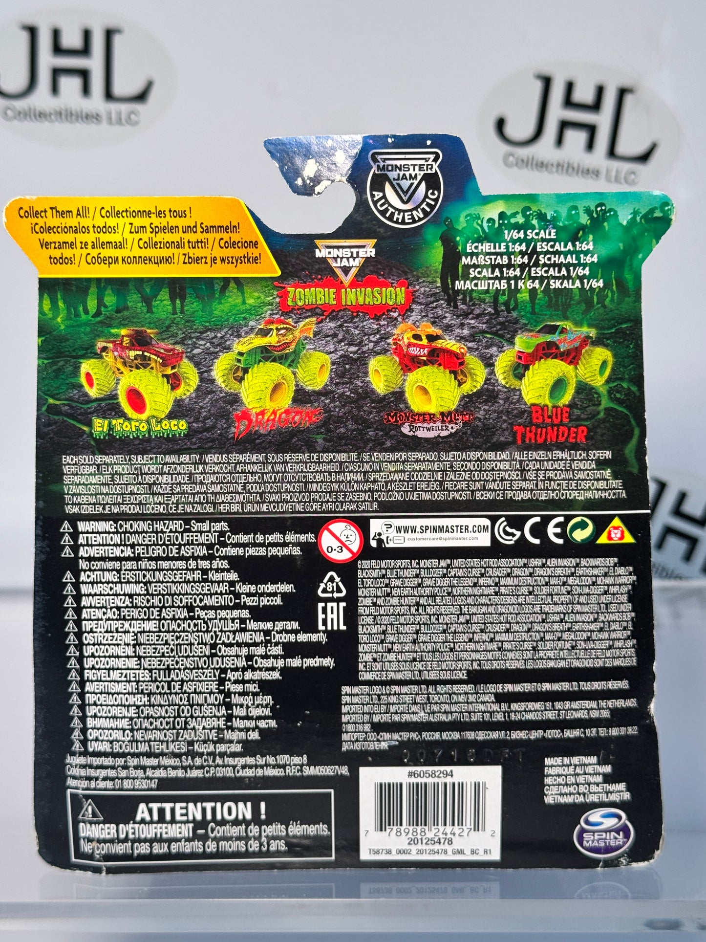 Zombie Invasion El Toro Loco