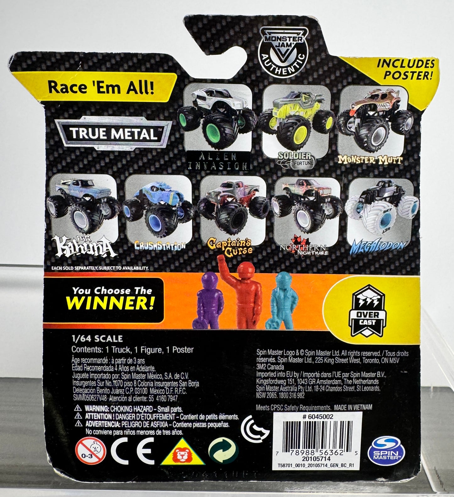 Monster Jam Grave Digger Overcast