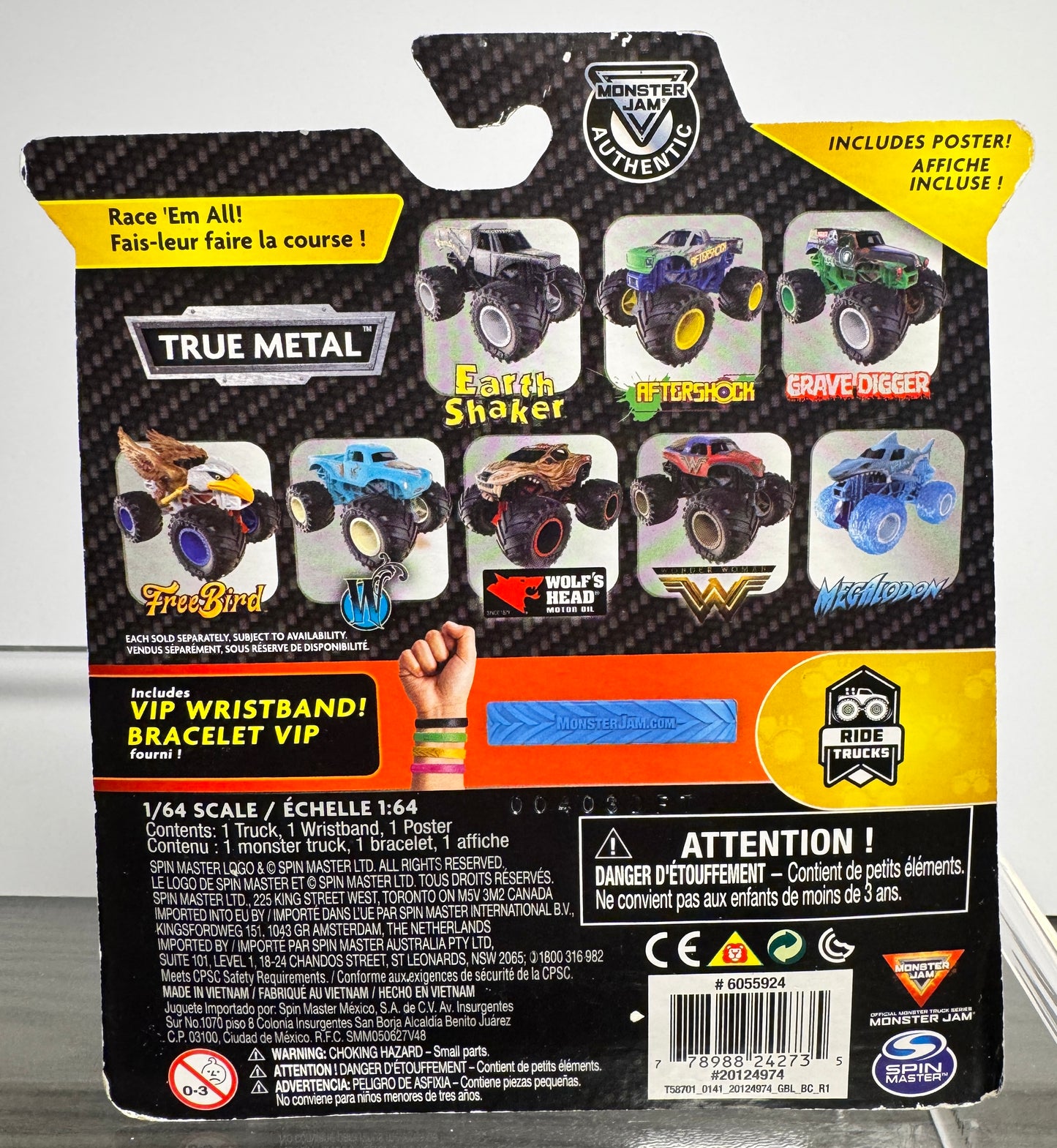 Monster Jam El Blue Thunder -Ride on