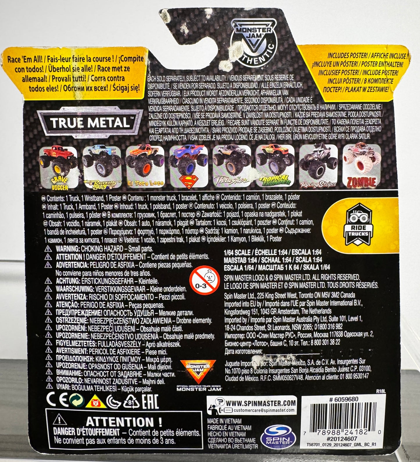 Monster Jam El Megalodon -Ride on