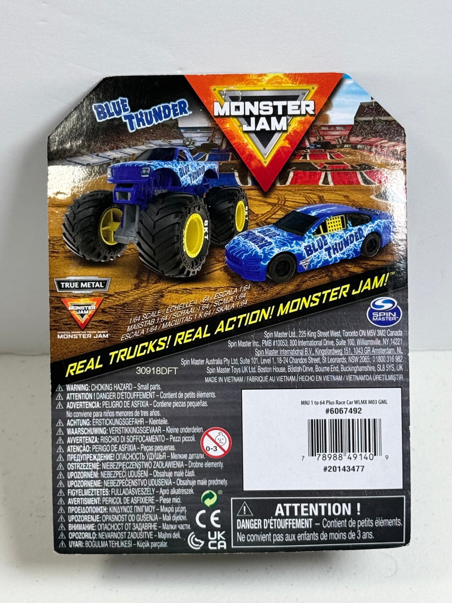 S3 Blue Thunder Race Car Duo Pack