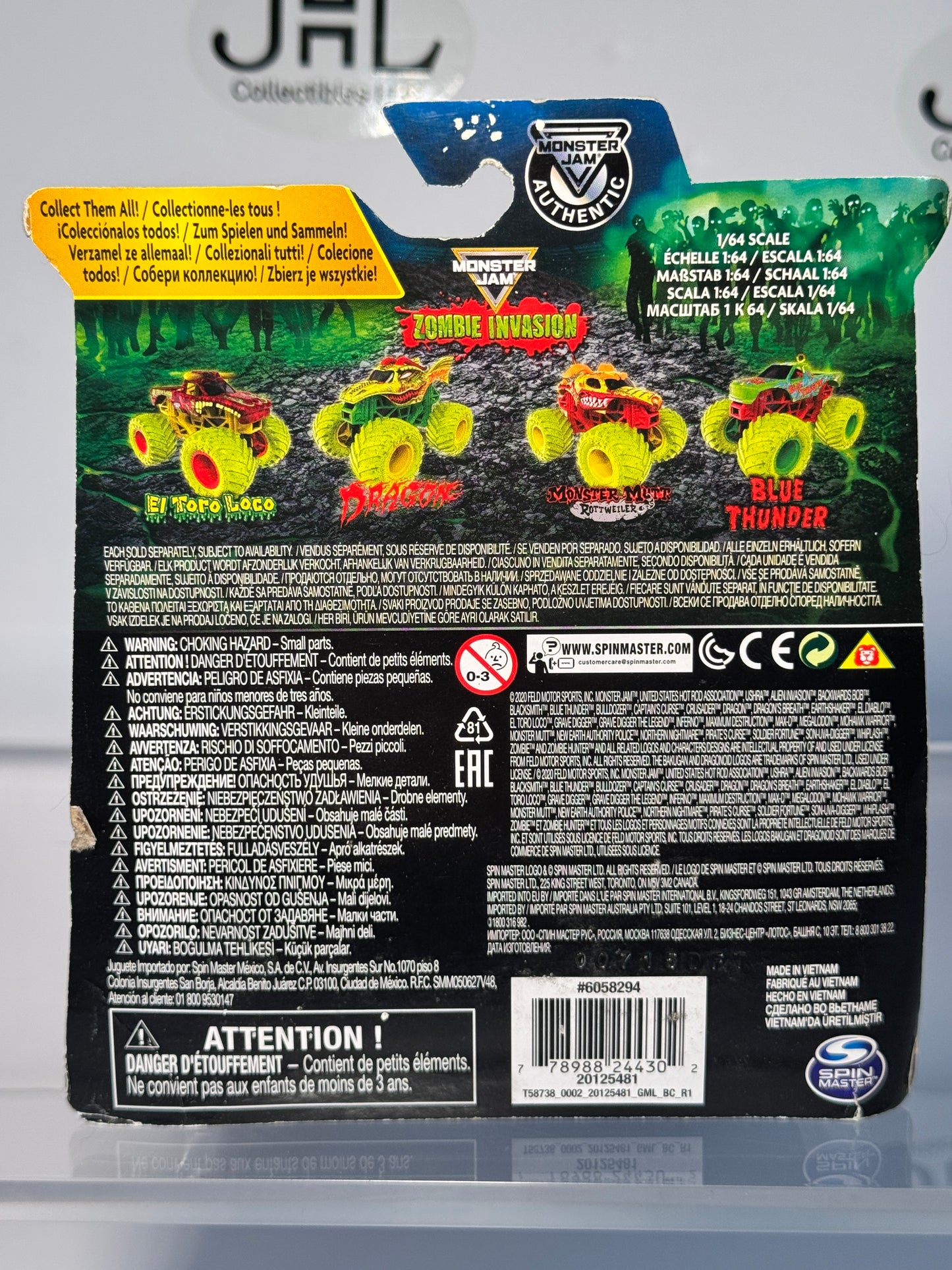 Zombie Invasion Blue Thunder