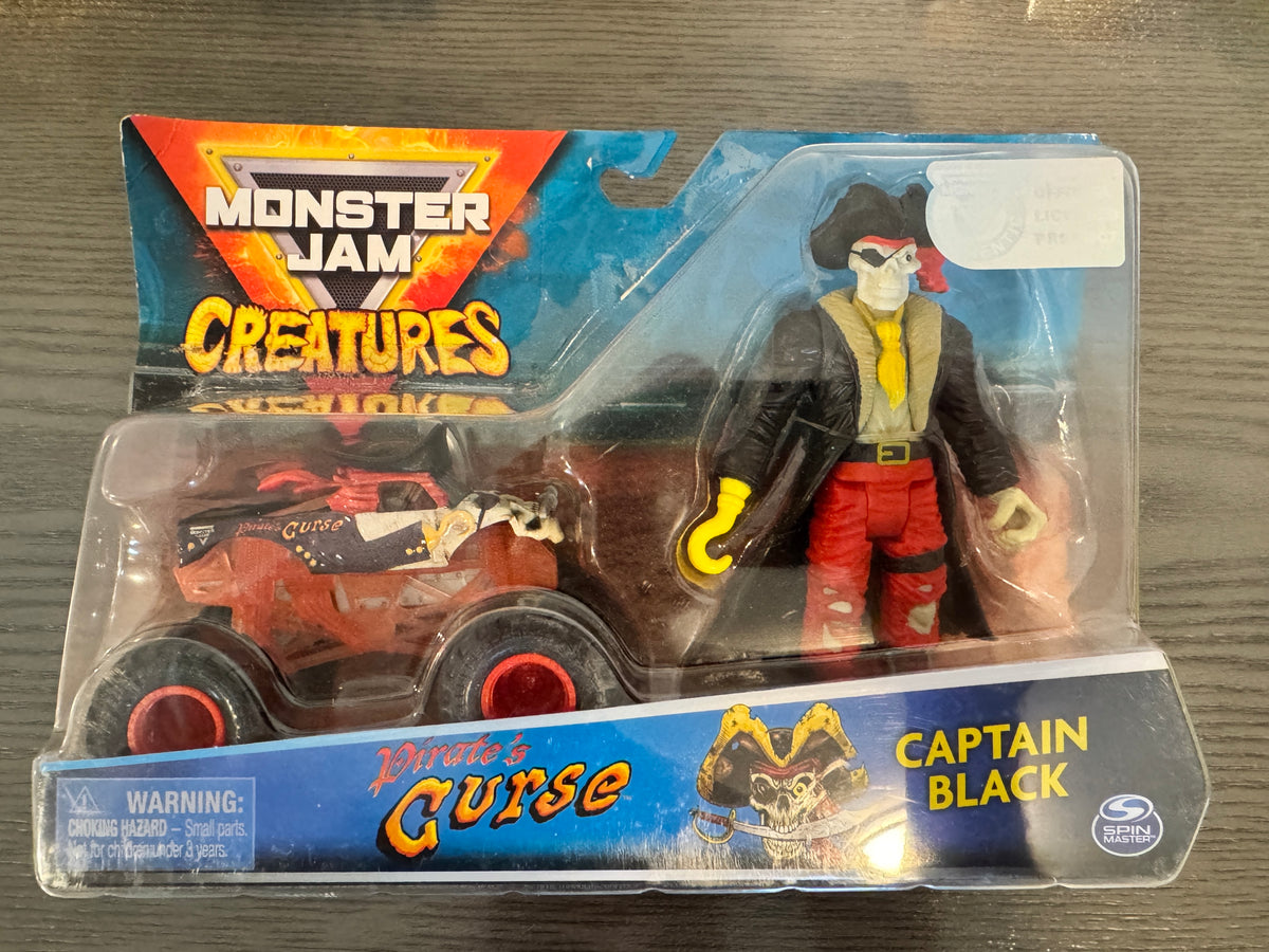Monster Jam Creatures Captain Black