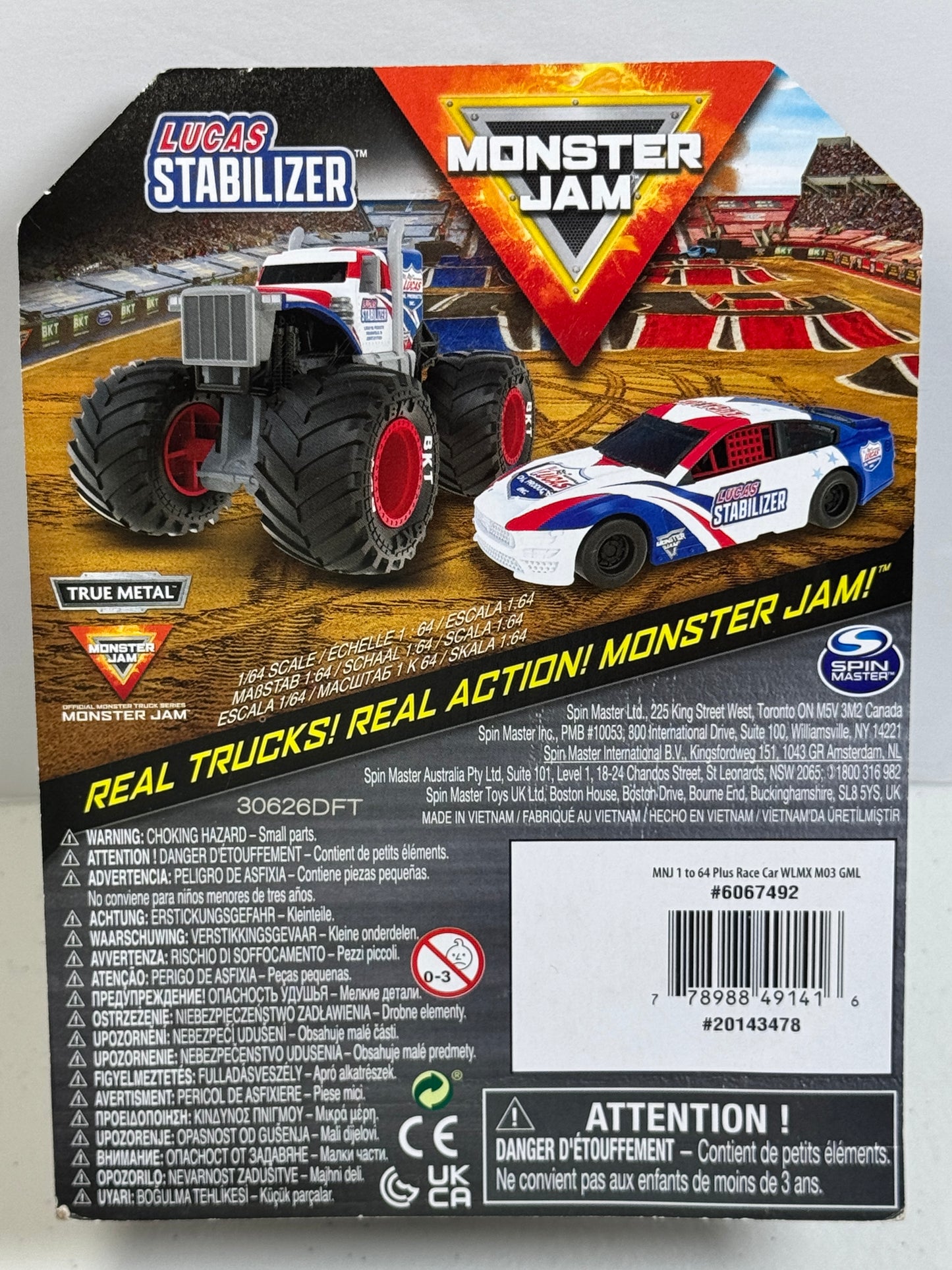 S3 Lucas Stabilizer
Race Car Duo Pack