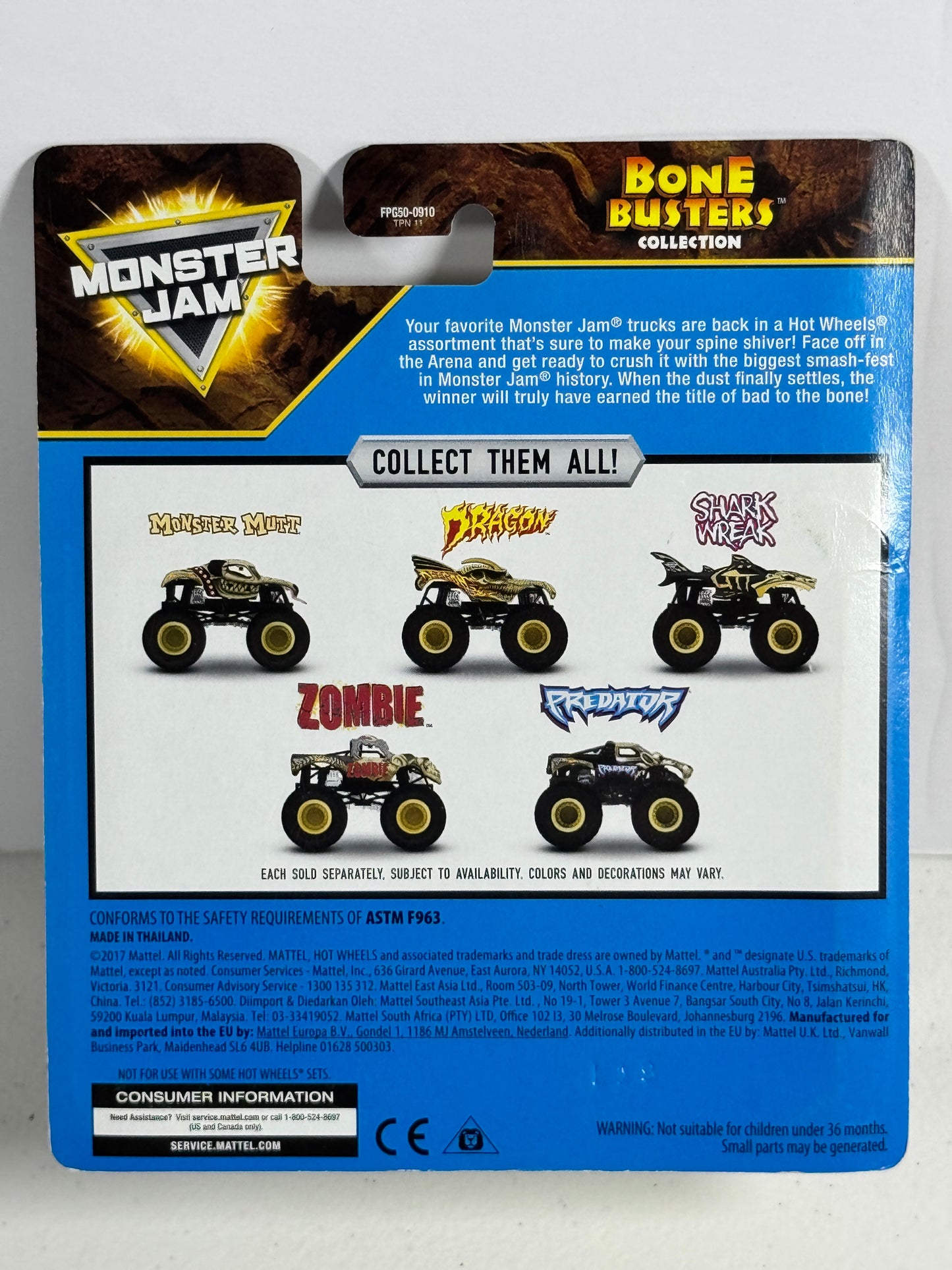 Hot Wheels Bone Buster Shark 3/5