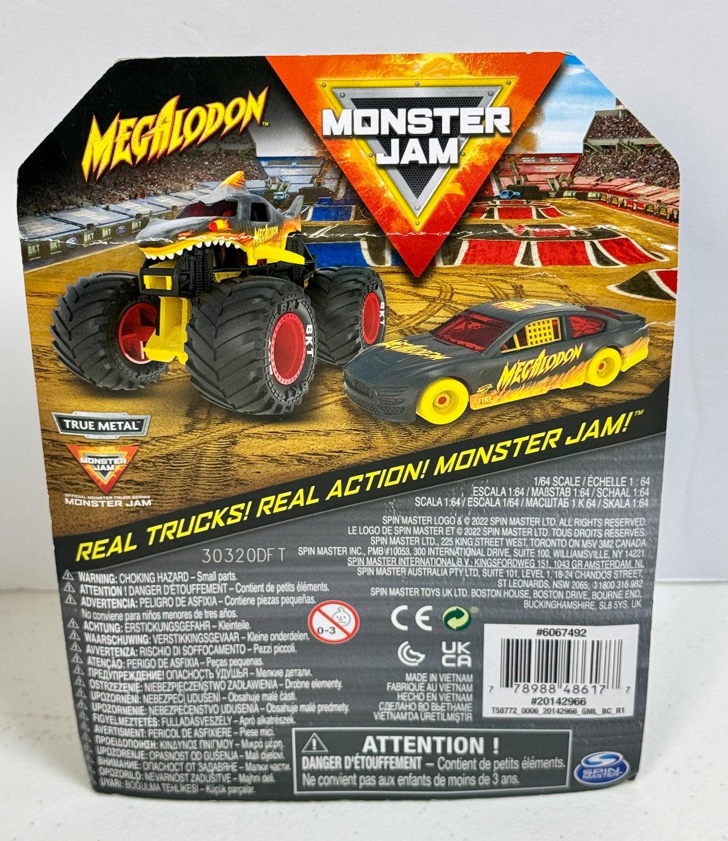 S2 Fire Megalodon Race Car Duo Pack