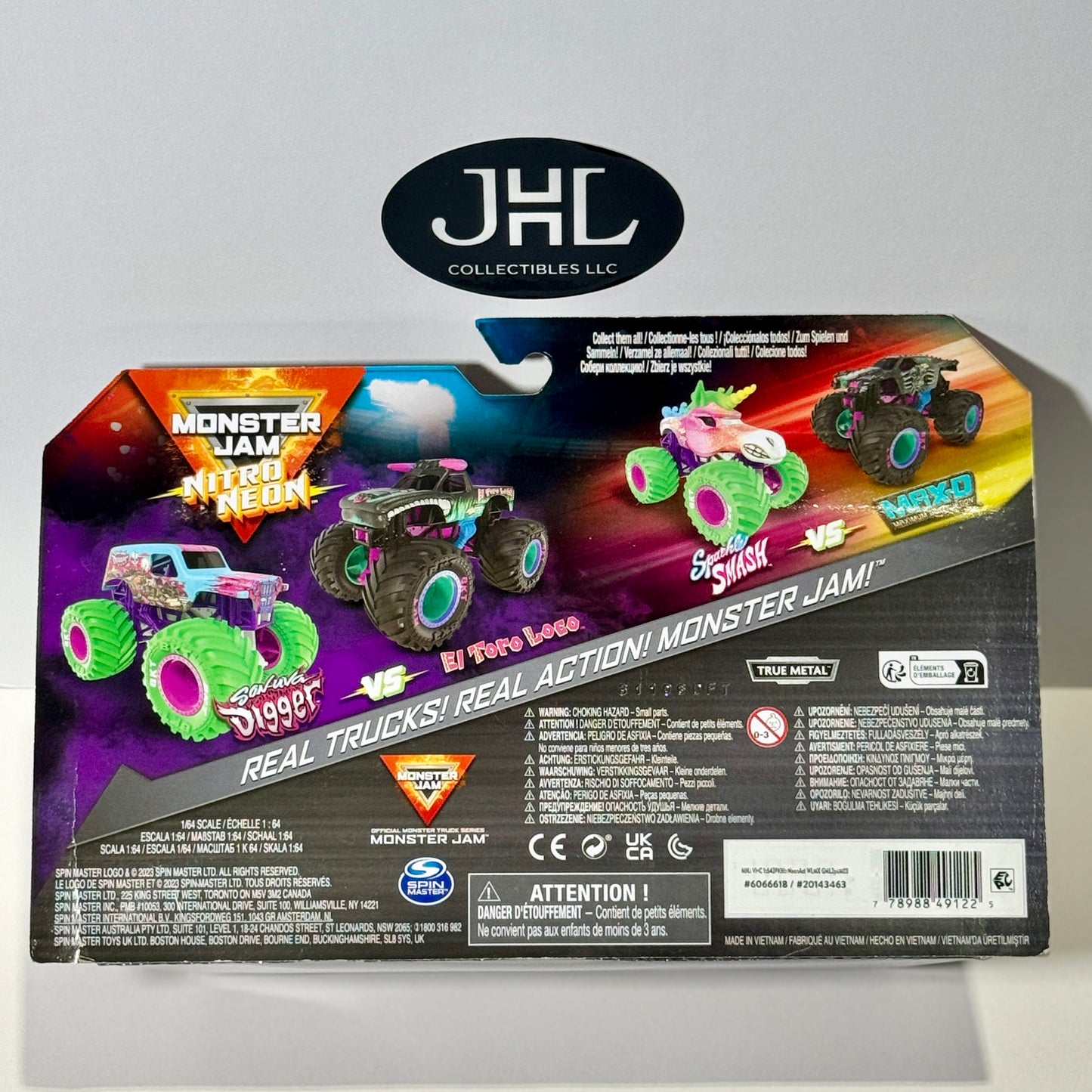 Nitro Neon Son-Uva Digger Vs El Toro Loco