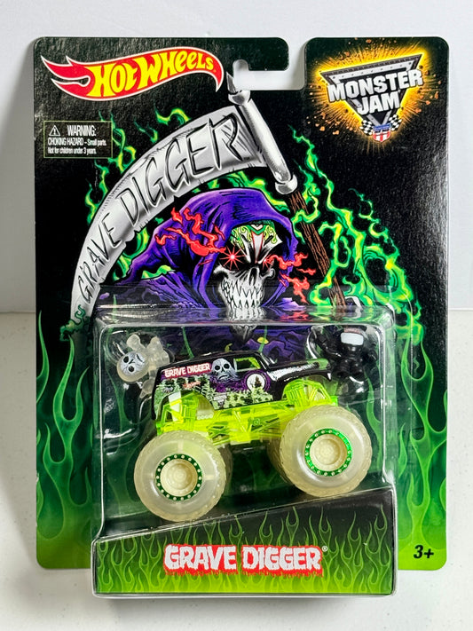Hot Wheels Monster Jam Glow-in-the-Dark Grave Digger Mail-In Exclusive