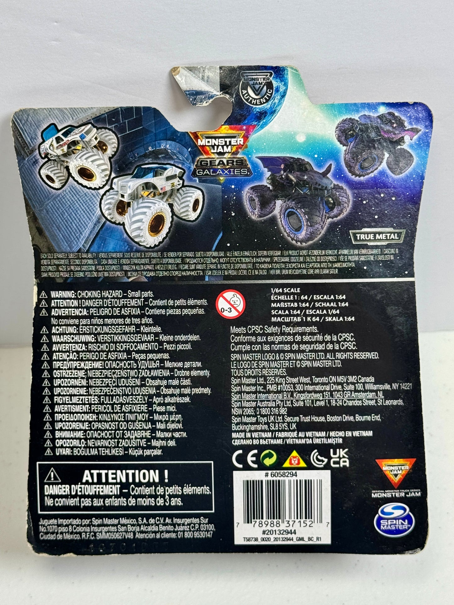 Monster Jam Alien Invasion Gears & Galaxies