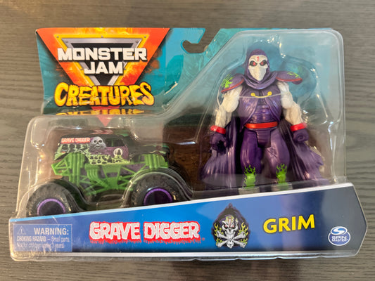 Monster Jam Creatures Grim (Black)