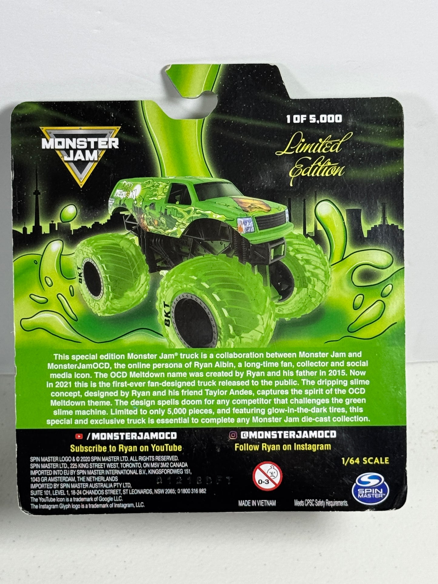 2021 OCD Meltdown Limited Edition 1/5000