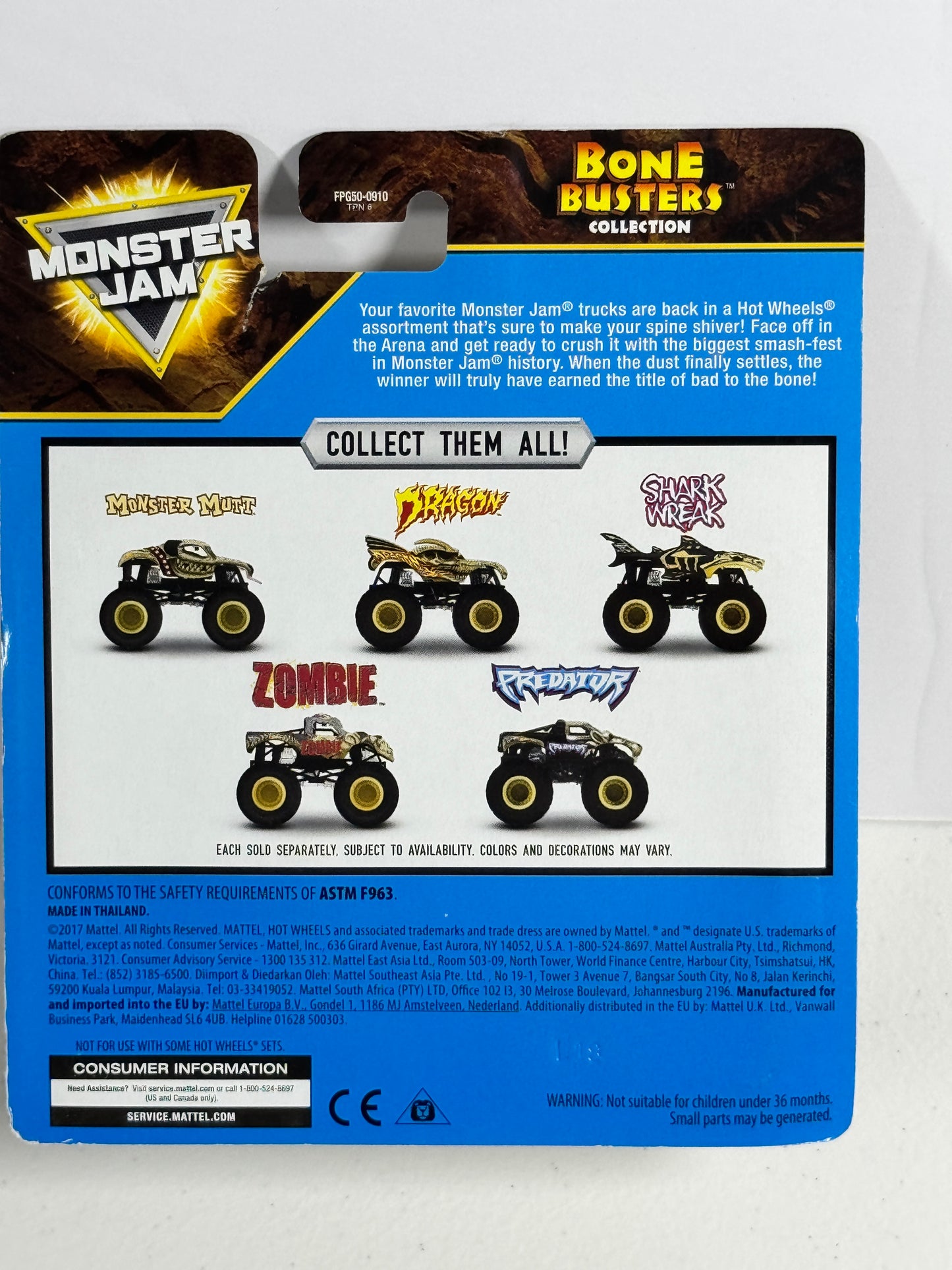 Hot Wheels Bone Buster Monster Mutt 1/5
