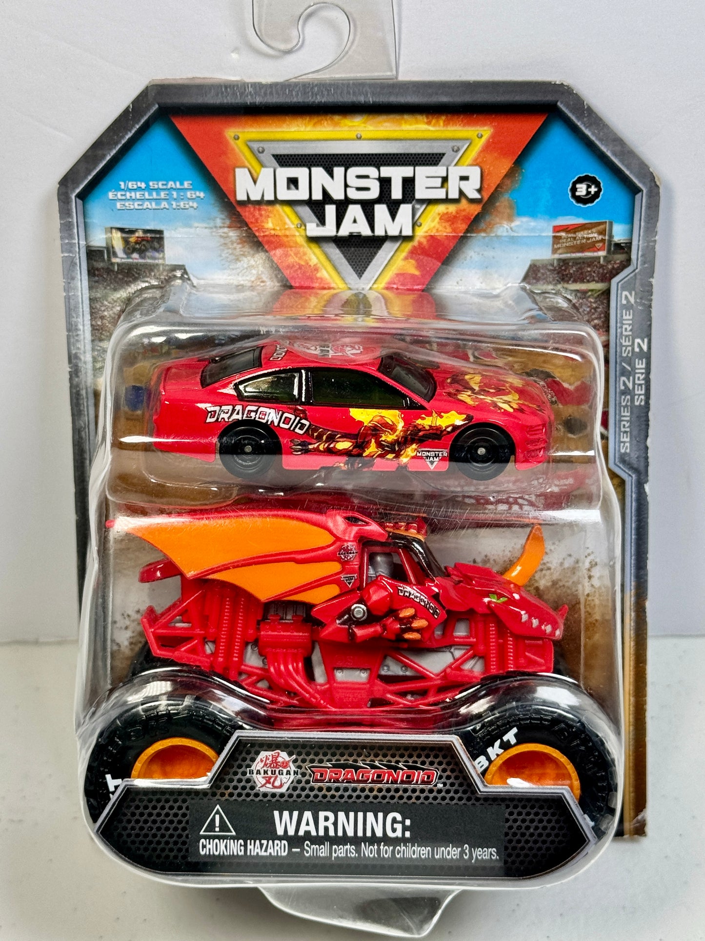 S2 Bakugan Dragonoid Race Car Duo Pack