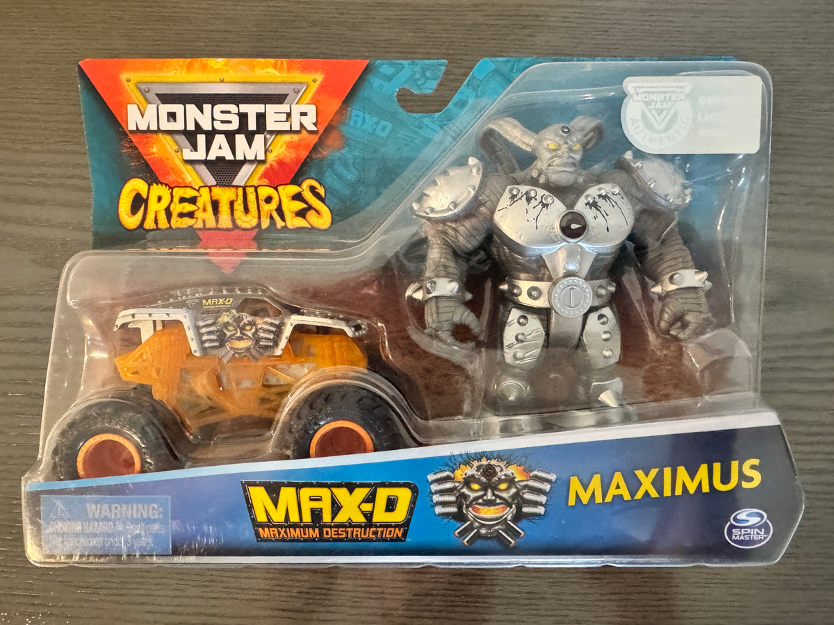 Monster Jam Creatures Maximus (Silver)