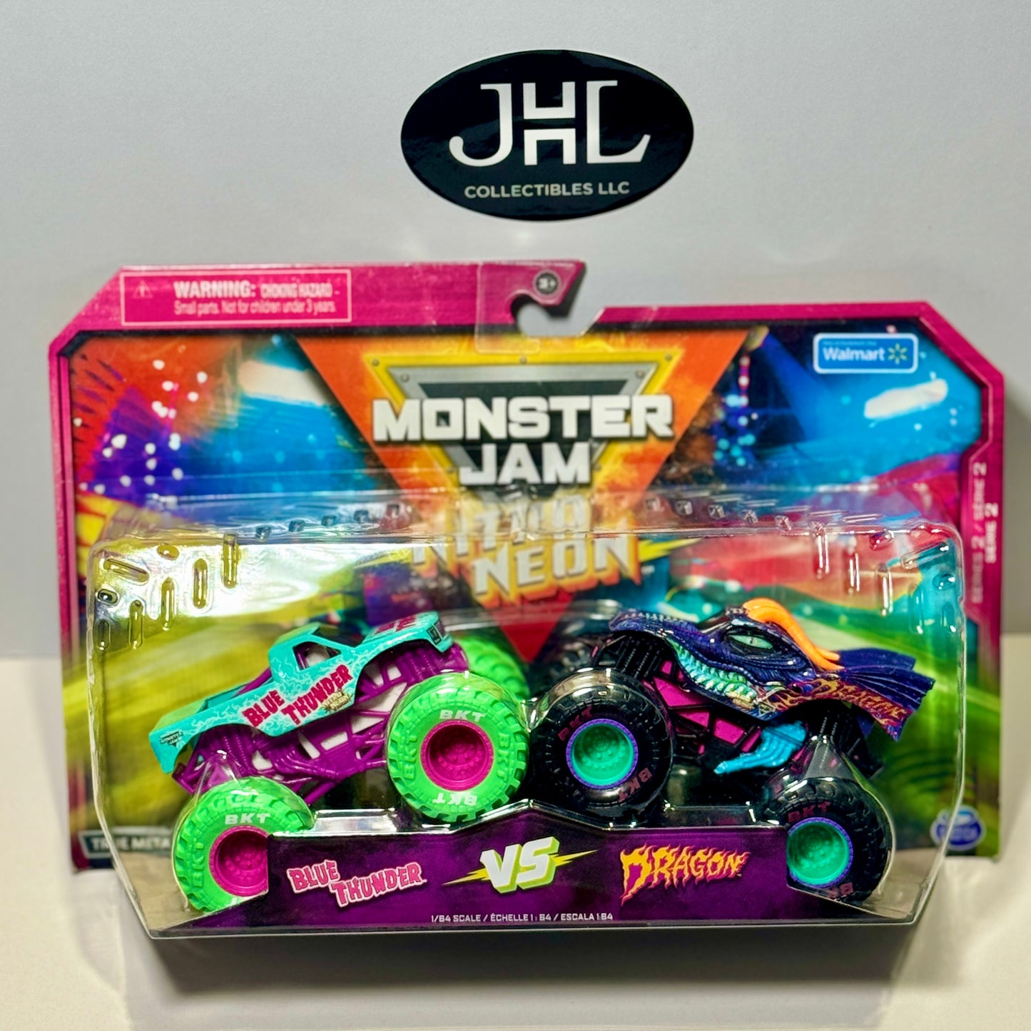 Nitro Neon Blue Thunder vs Dragon