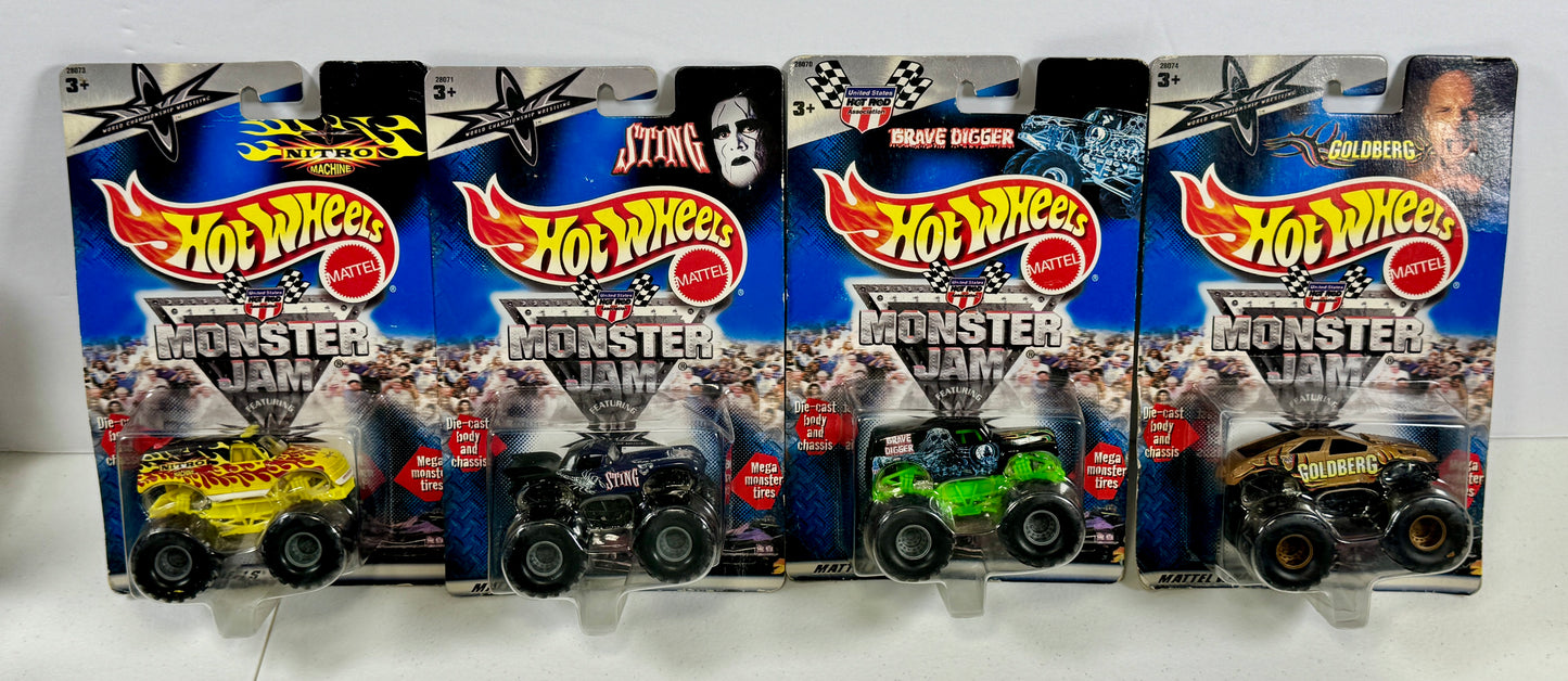 First set of Hot Wheels Monster James