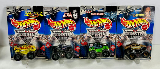 First set of Hot Wheels Monster James
