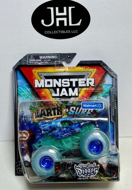 Monster Jam Earth & Surf Son Uva Digger