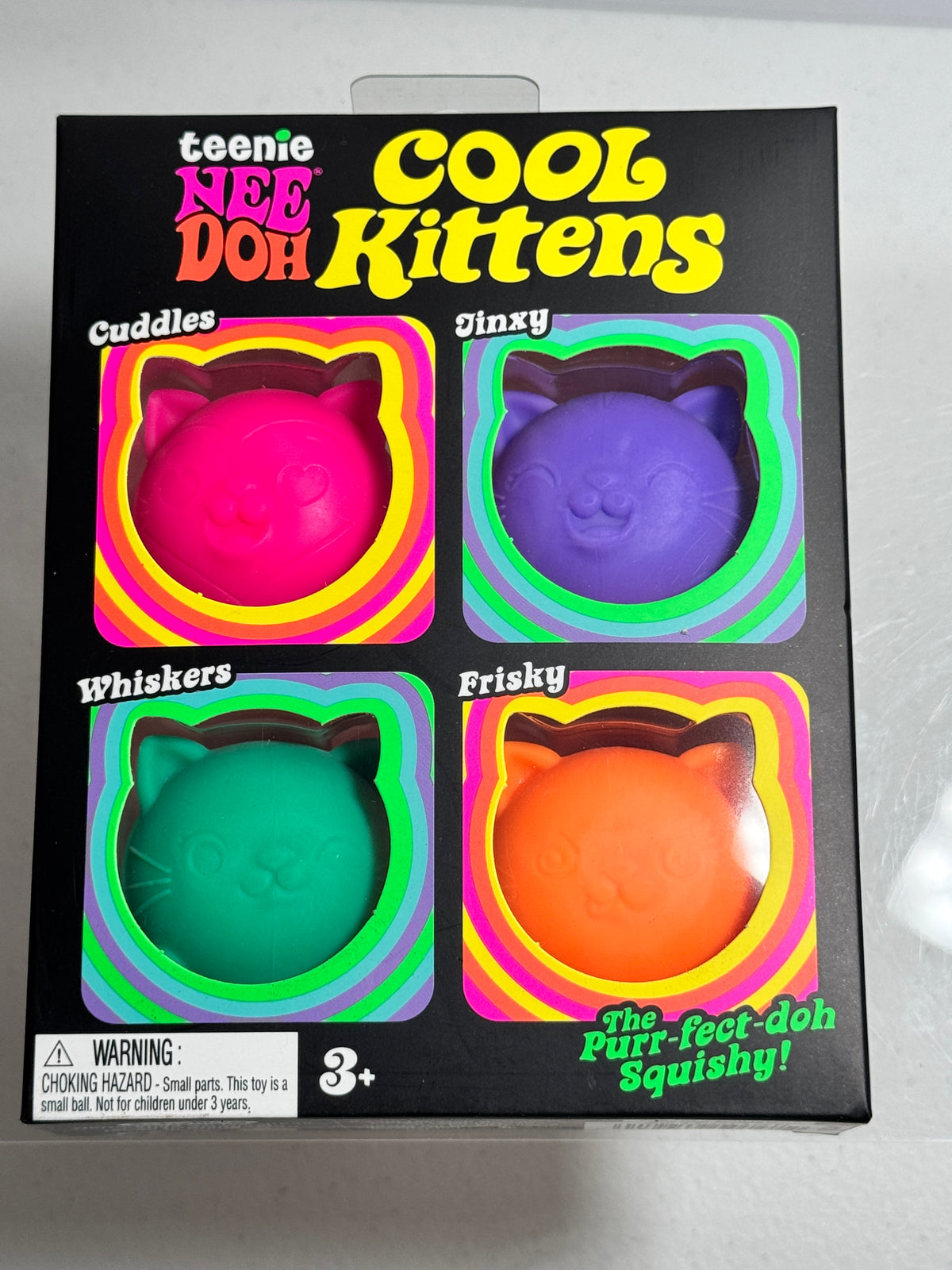 NeeDoh Cool Kittens 4pk