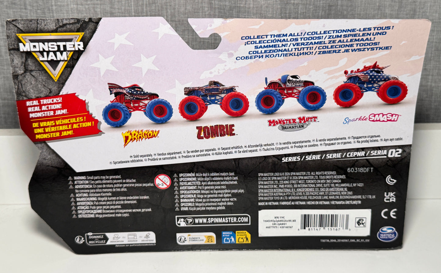 Series 2 Stars & Stripes set (both 2pks)