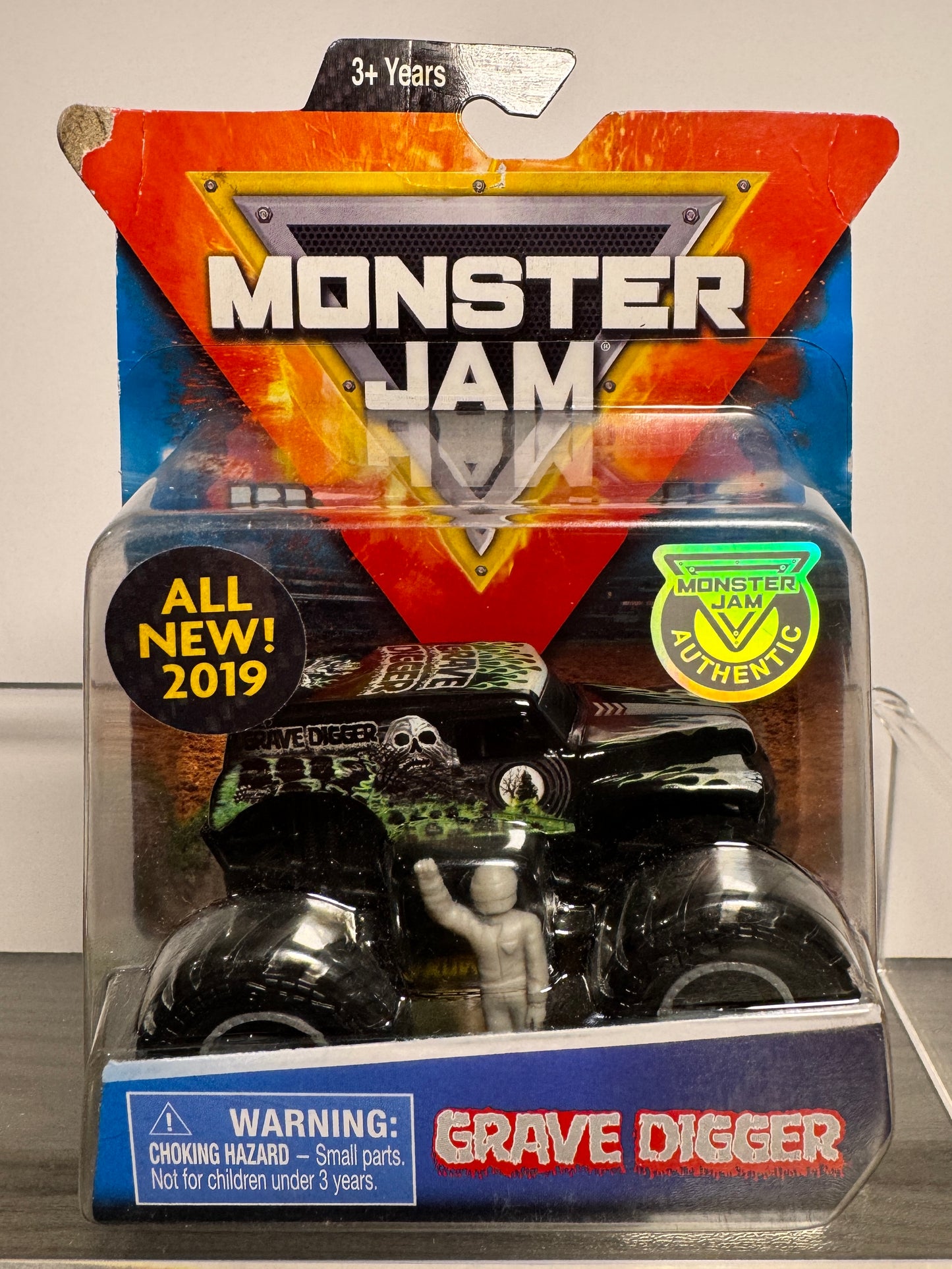 Monster Jam Grave Digger Overcast