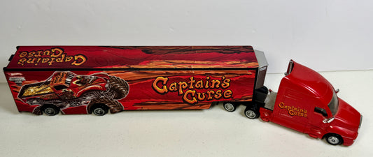 Hot Wheels Monster Jam Captain’s Curse Transport Hauler