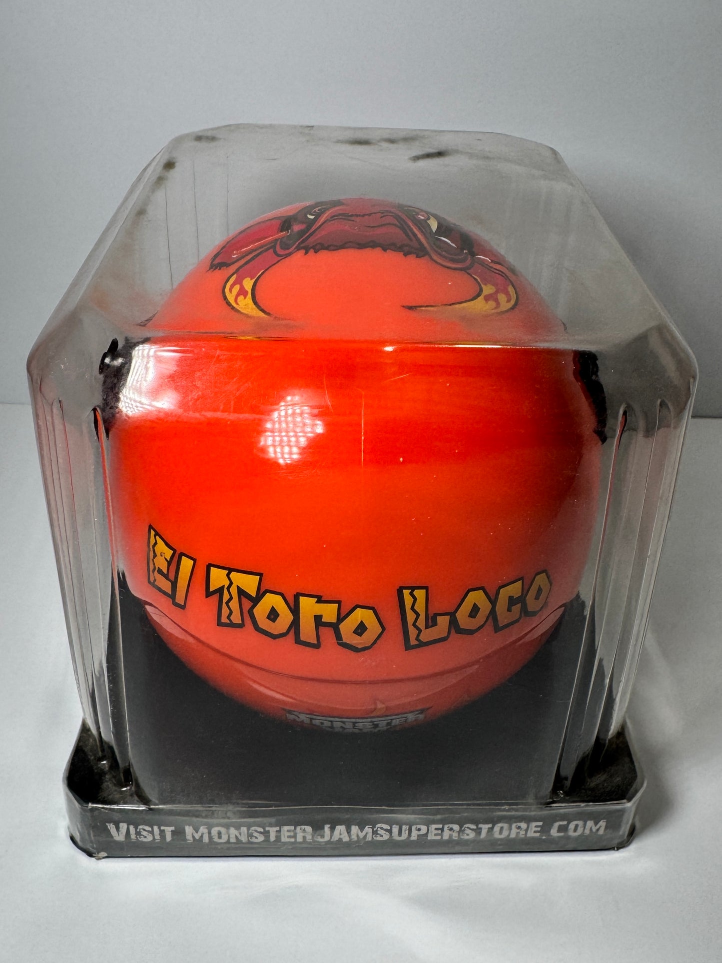 Monster Jam El Toro Loco Mini Helmet