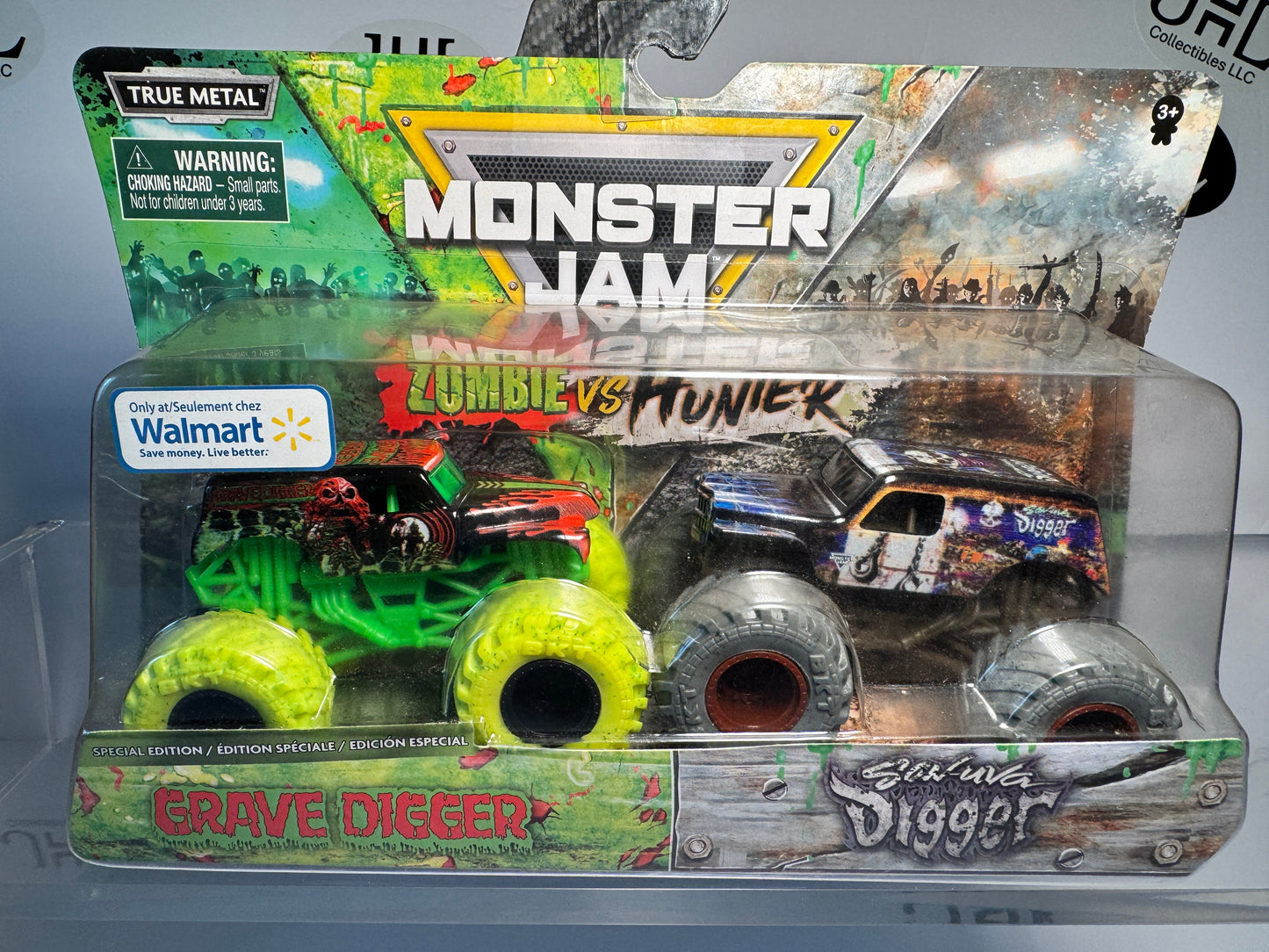 Zombie Grave Digger vs. Hunter Son-Uva Digger