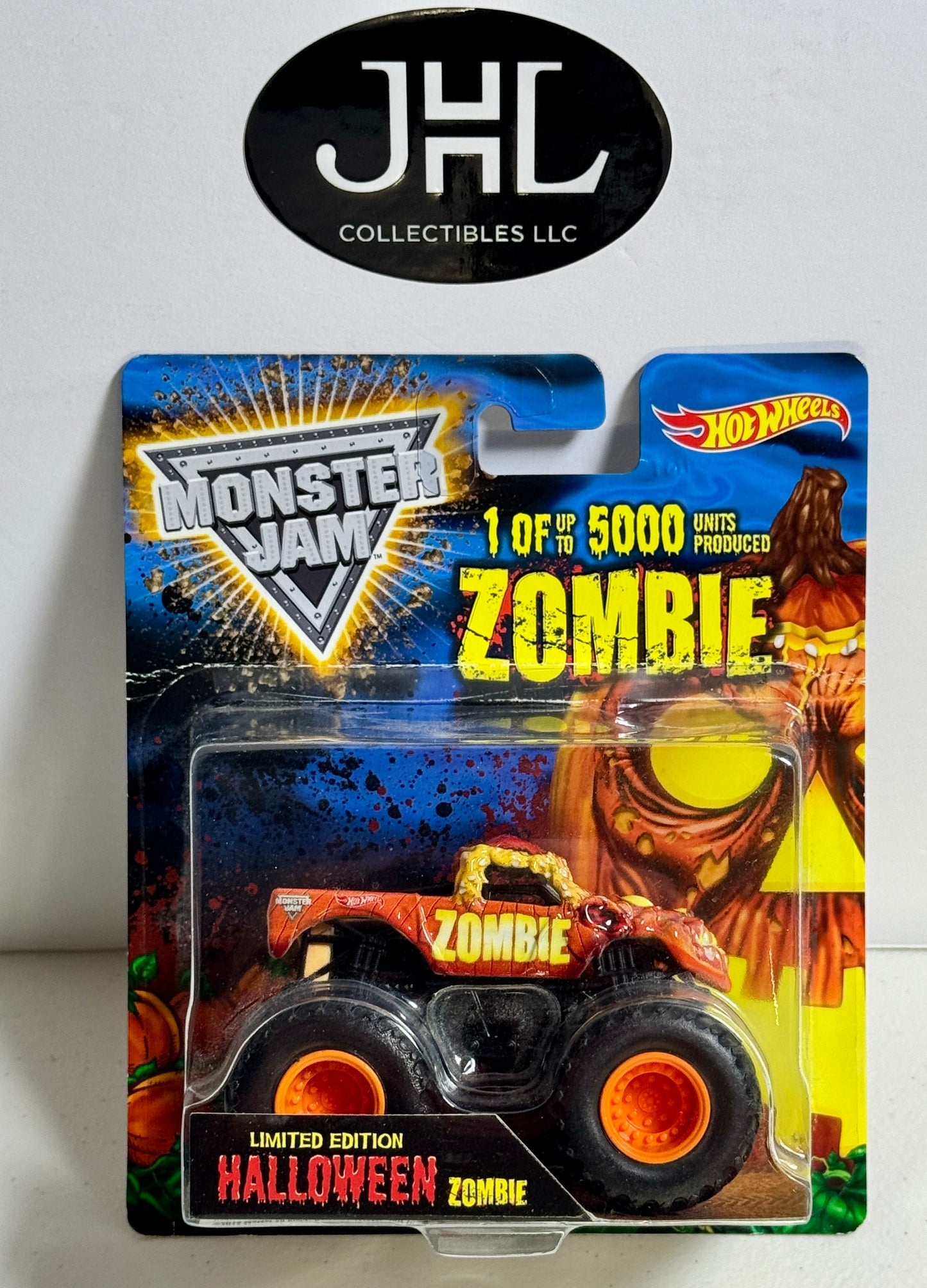 Hot Wheels 2015 Zombie Halloween pumpkin Limited Edition 1/5000