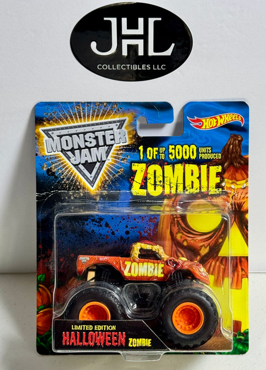 Hot Wheels 2015 Zombie Halloween pumpkin Limited Edition 1/5000