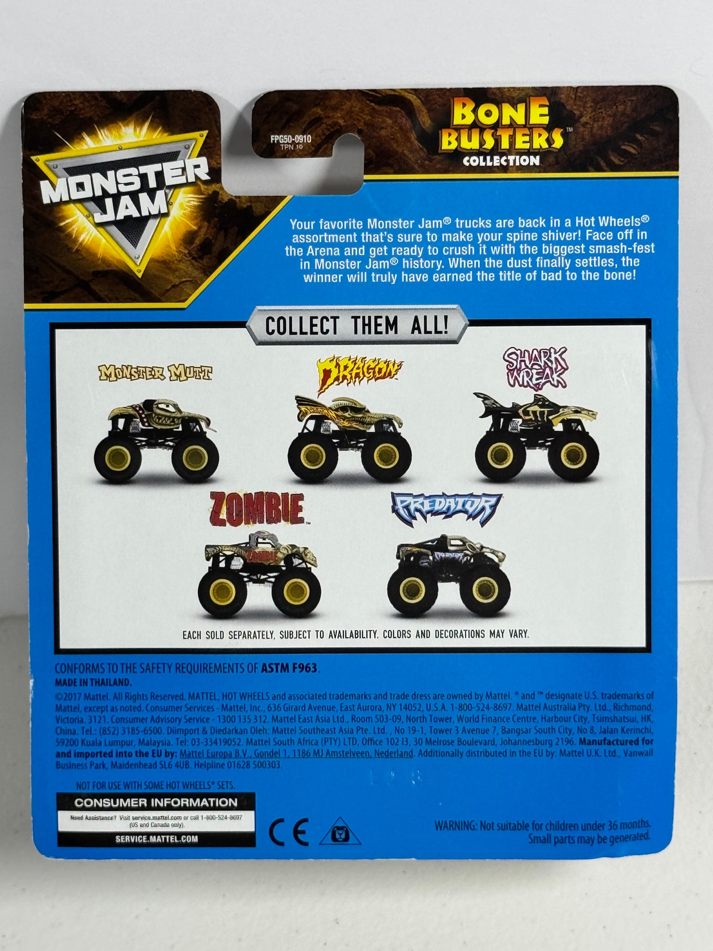 Hot Wheels Bone Buster Predator 5/5