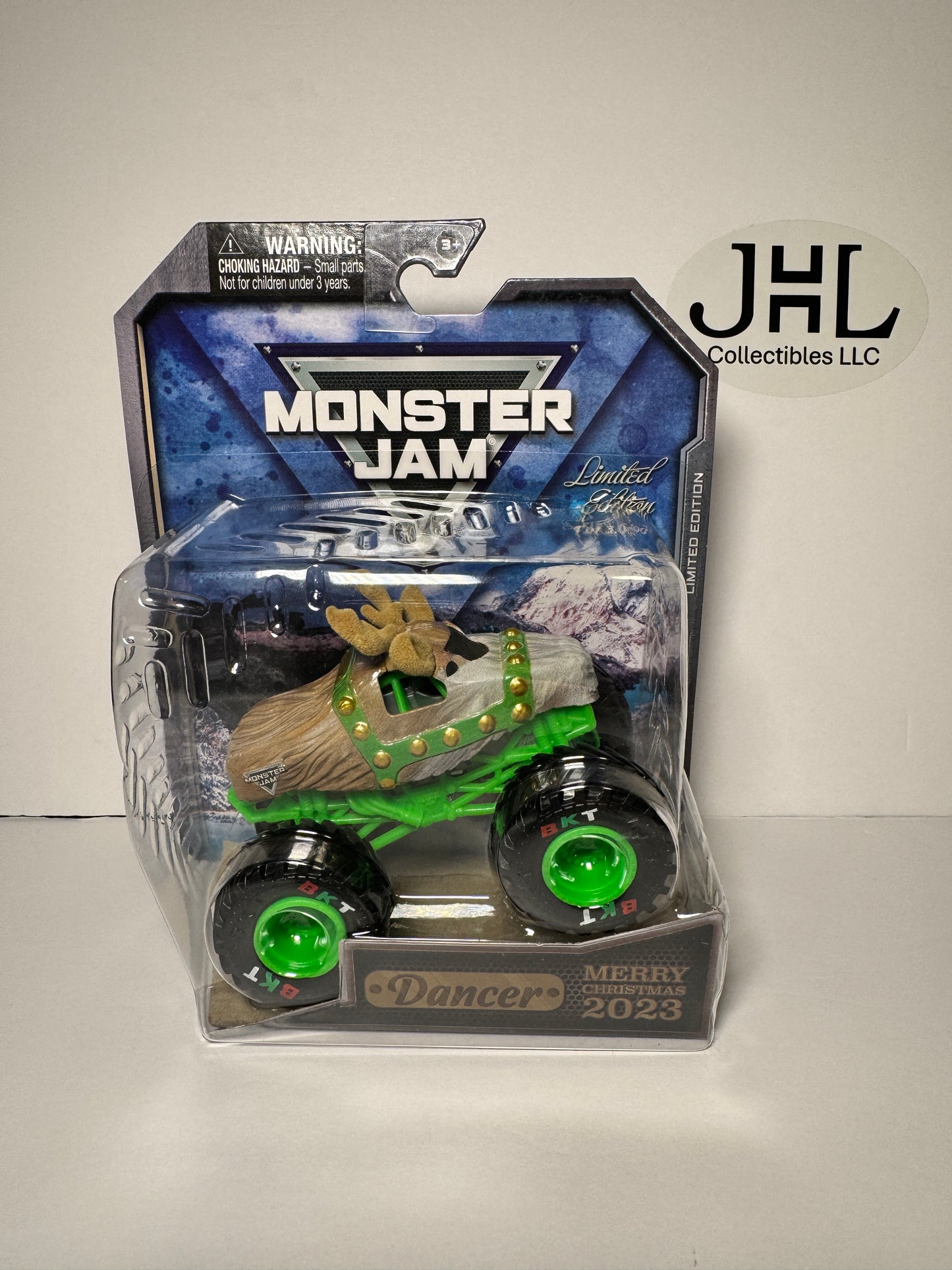 Monster Jam Merry Christmas 2023 Limited Edition (1 of 3000) Dancer