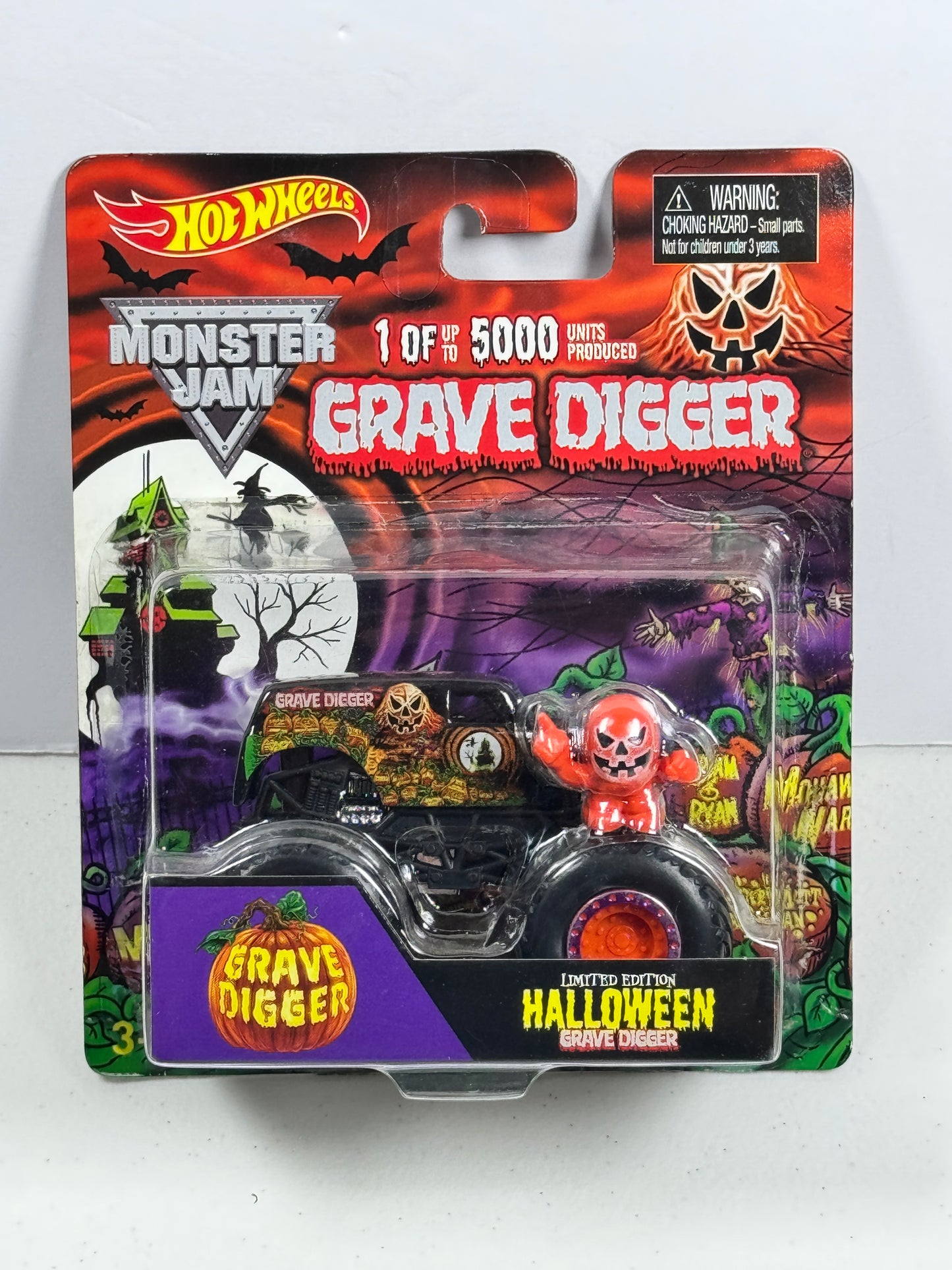 Hot Wheels 2014 Grave Digger Halloween