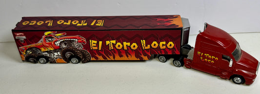 Hot Wheels Monster Jam El Toro Loco Transport Hauler