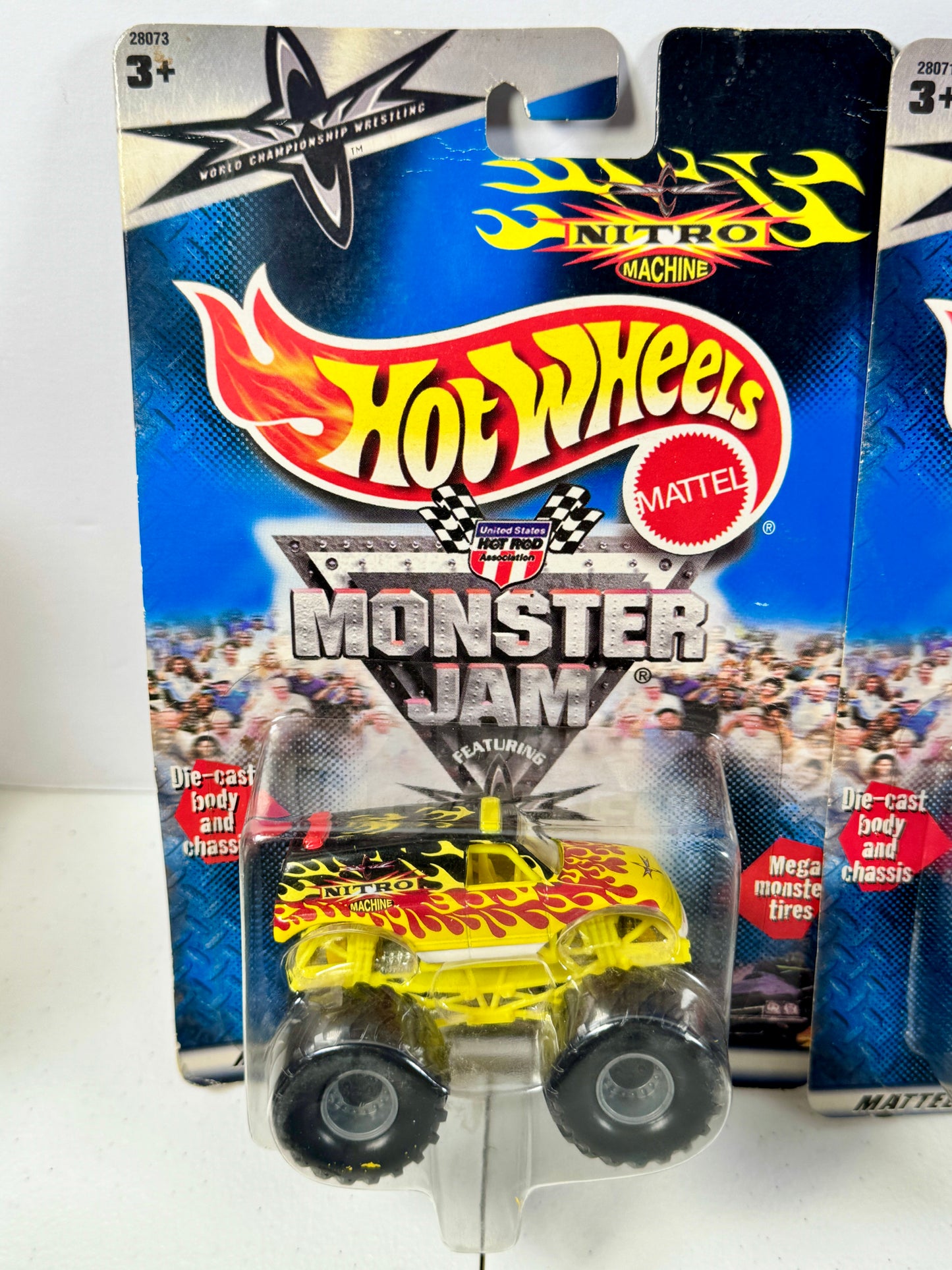 First set of Hot Wheels Monster James