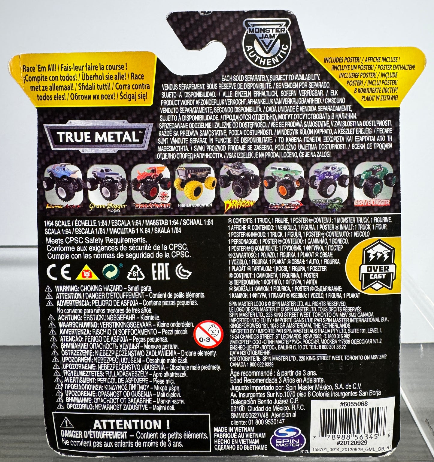 Monster Jam Blue Thunder Overcast