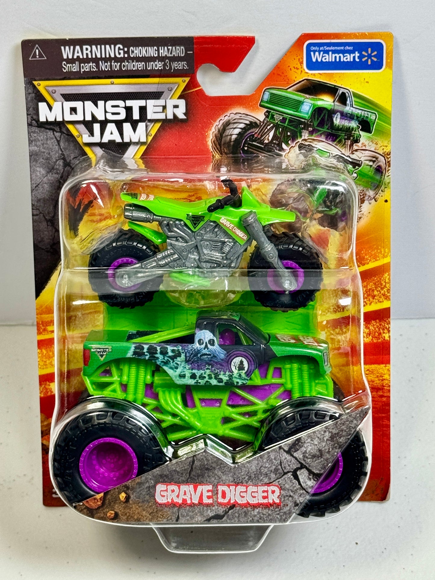 S1 Grave Digger Dirt bike Duo
