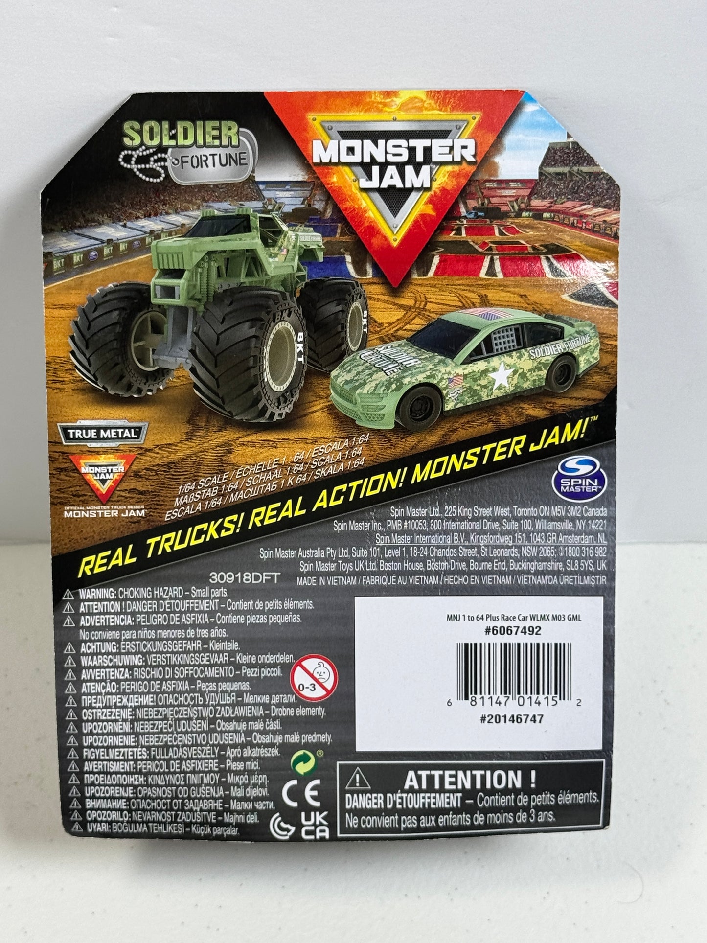 S3 Soldier Fortune Race Car Duo Pack