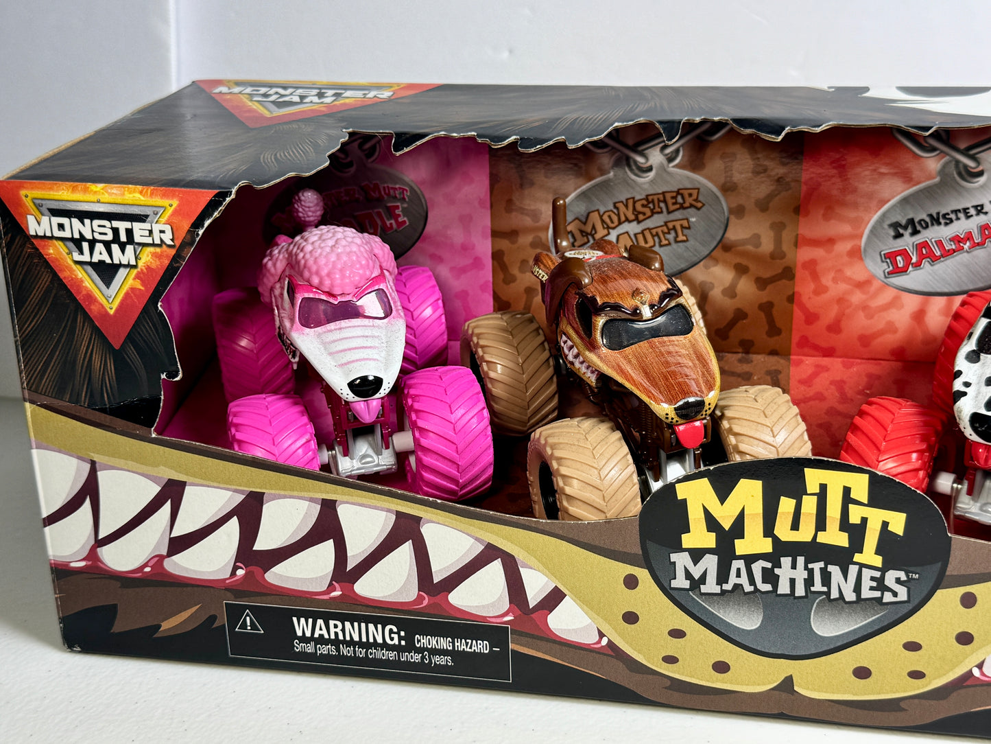 Monster Jam Mutt Machines International Exclusive 4-Pack