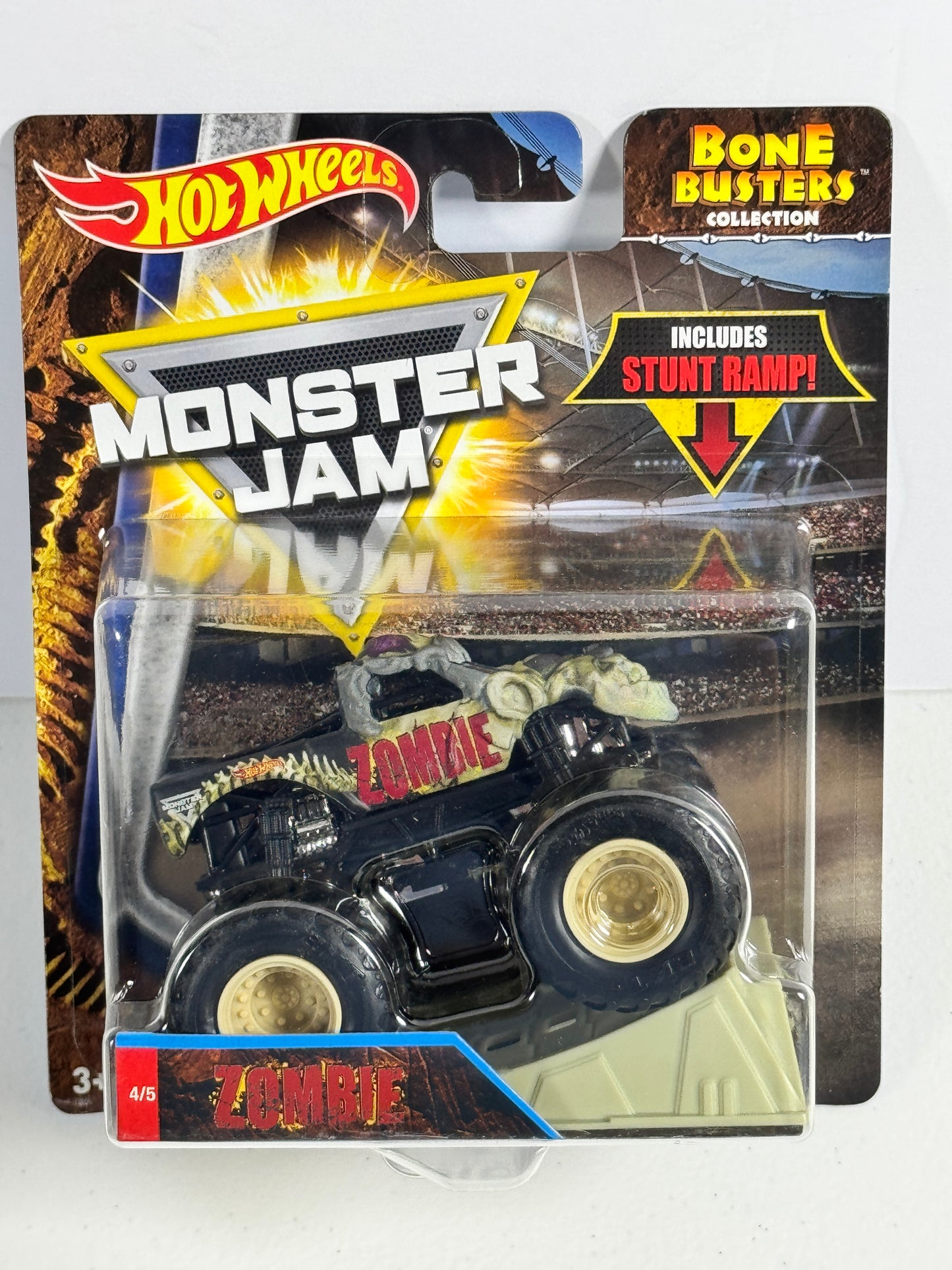 Hot Wheels Bone Buster Zombie 4/5