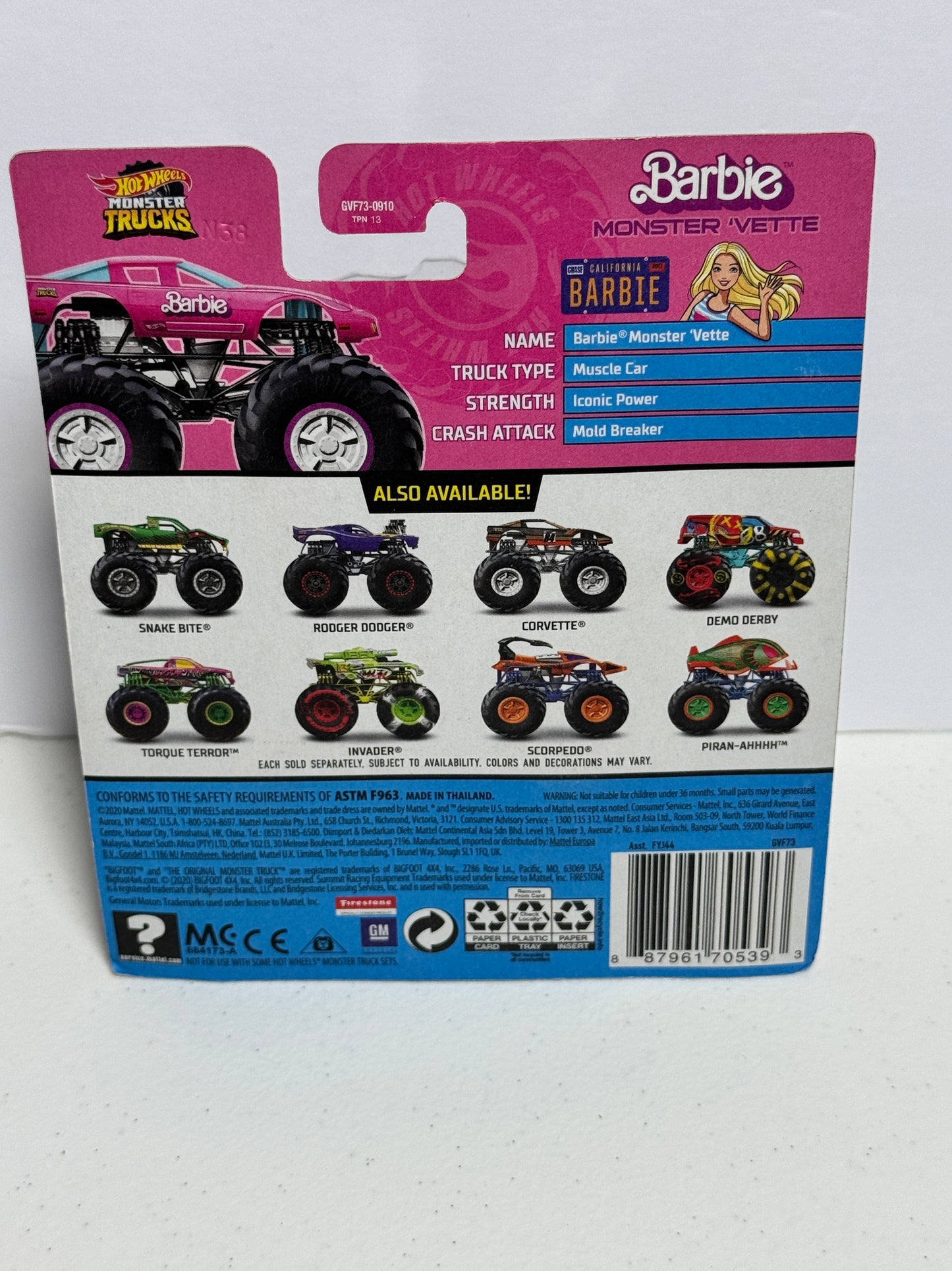 Barbie Monster Vette TH