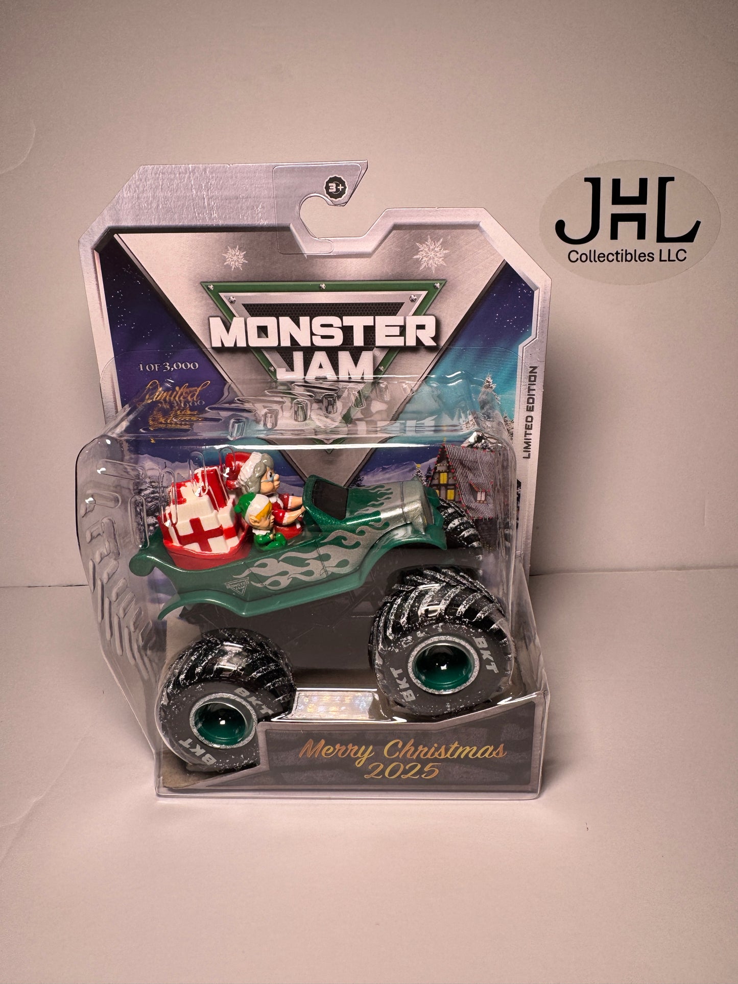 Monster Jam Merry Christmas 2025 Limited Edition (1 of 3000) Mrs Claus