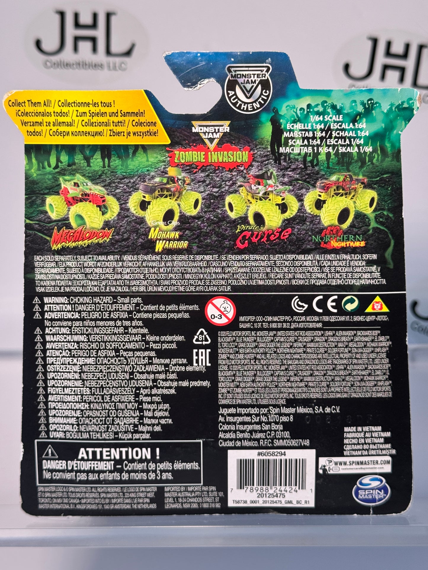 Zombie Invasion Mohawk Warrior