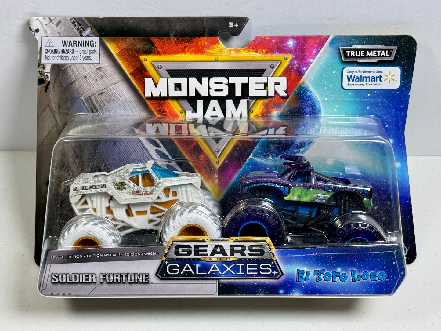 Monster Jam Gears & Galaxies Soldier Fortune vs El Toro Loco