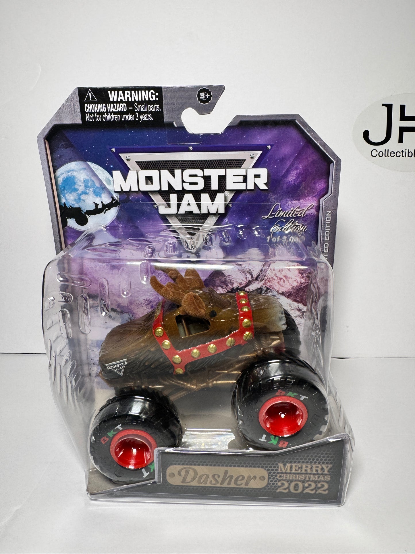 Monster Jam Merry Christmas 2022 Limited Edition (1 of 3000) Dasher