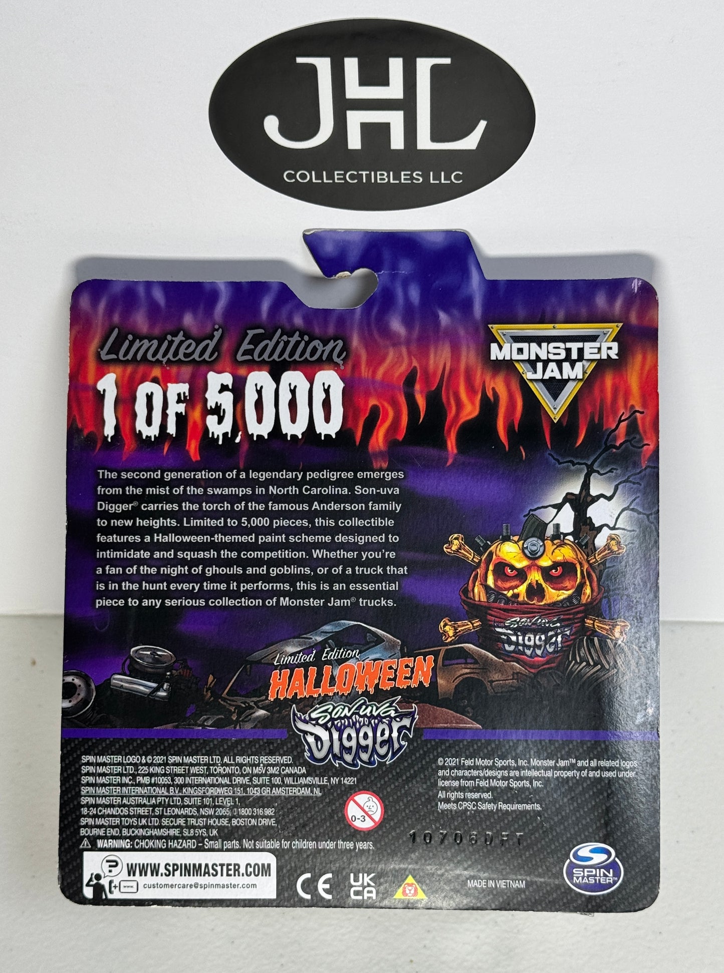 2021 Son Uva Digger Halloween Limited Edition 1/5000