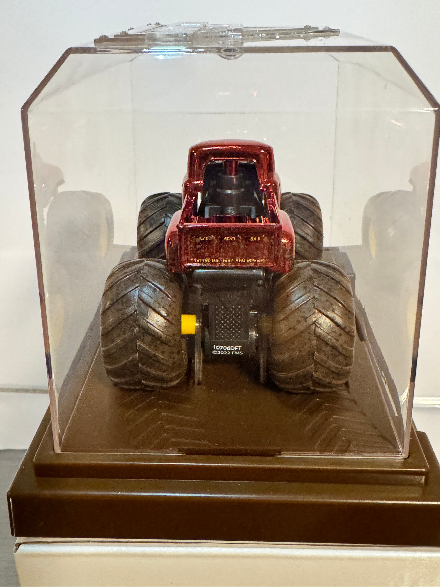 2022 Grave Digger Red Primer Toy Fair 1/1000